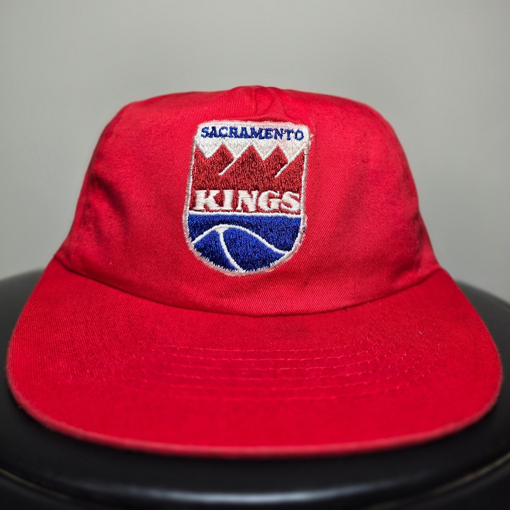 Sacramento Kings 80s NBA Official RARE Sample Vintage Basketball Snapback Hat